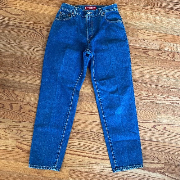Levi’s 550 Classic Relaxed Tapered Leg Y2K 100% Cotton 12 PERFECT CONDITION - Picture 4 of 7